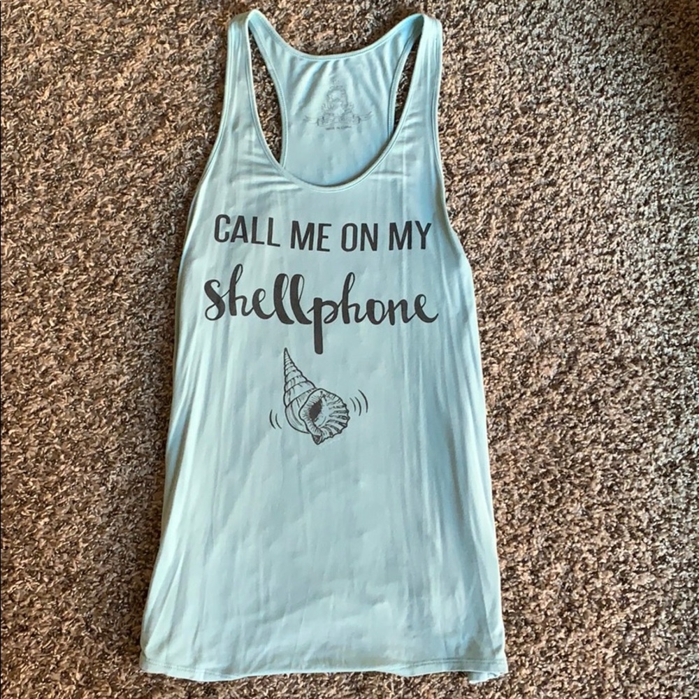 Call Me On My Shellphone Tank Top